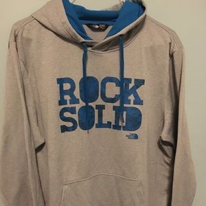 Men’s North Face hooded sweatshirt